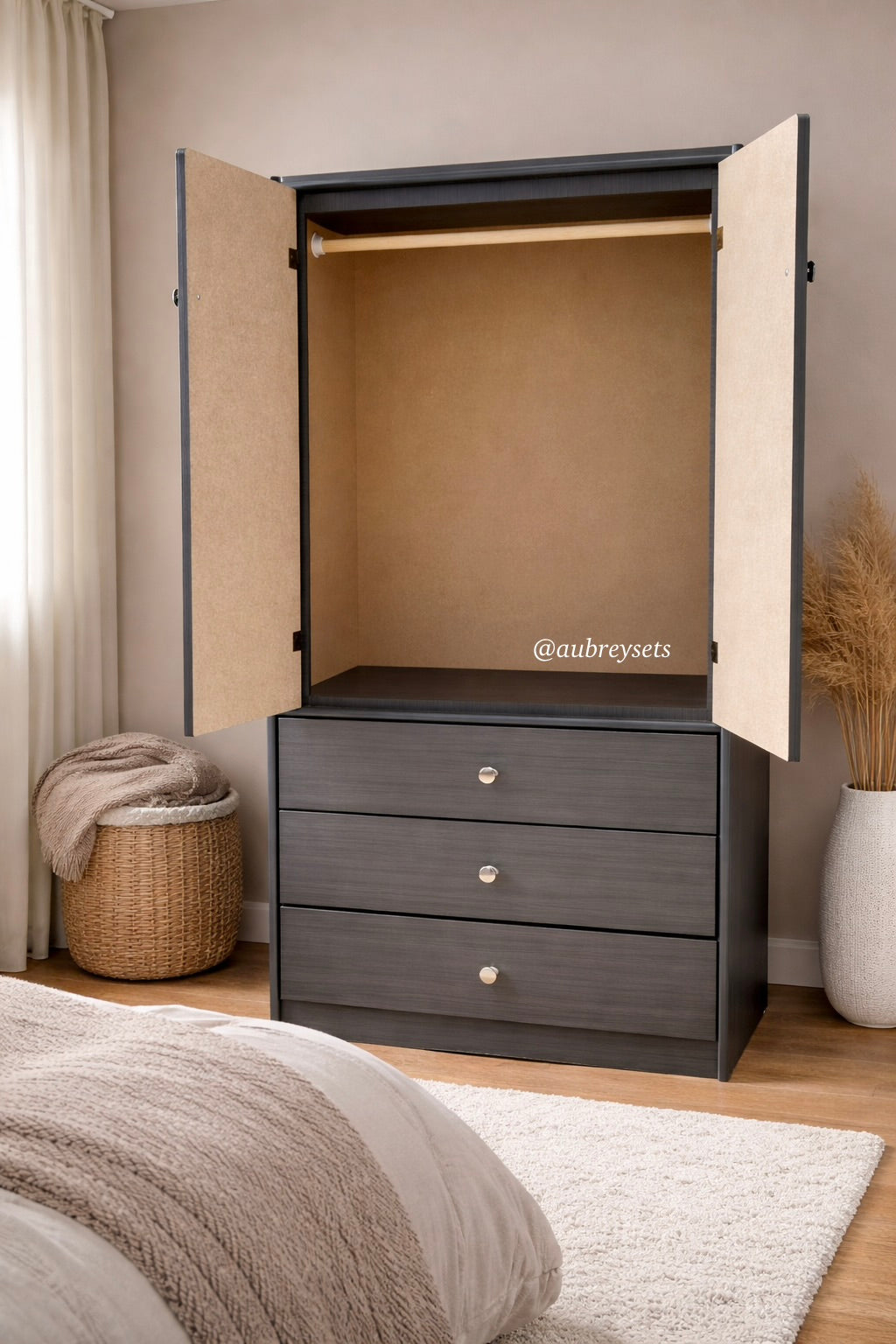 3 drawer closet
