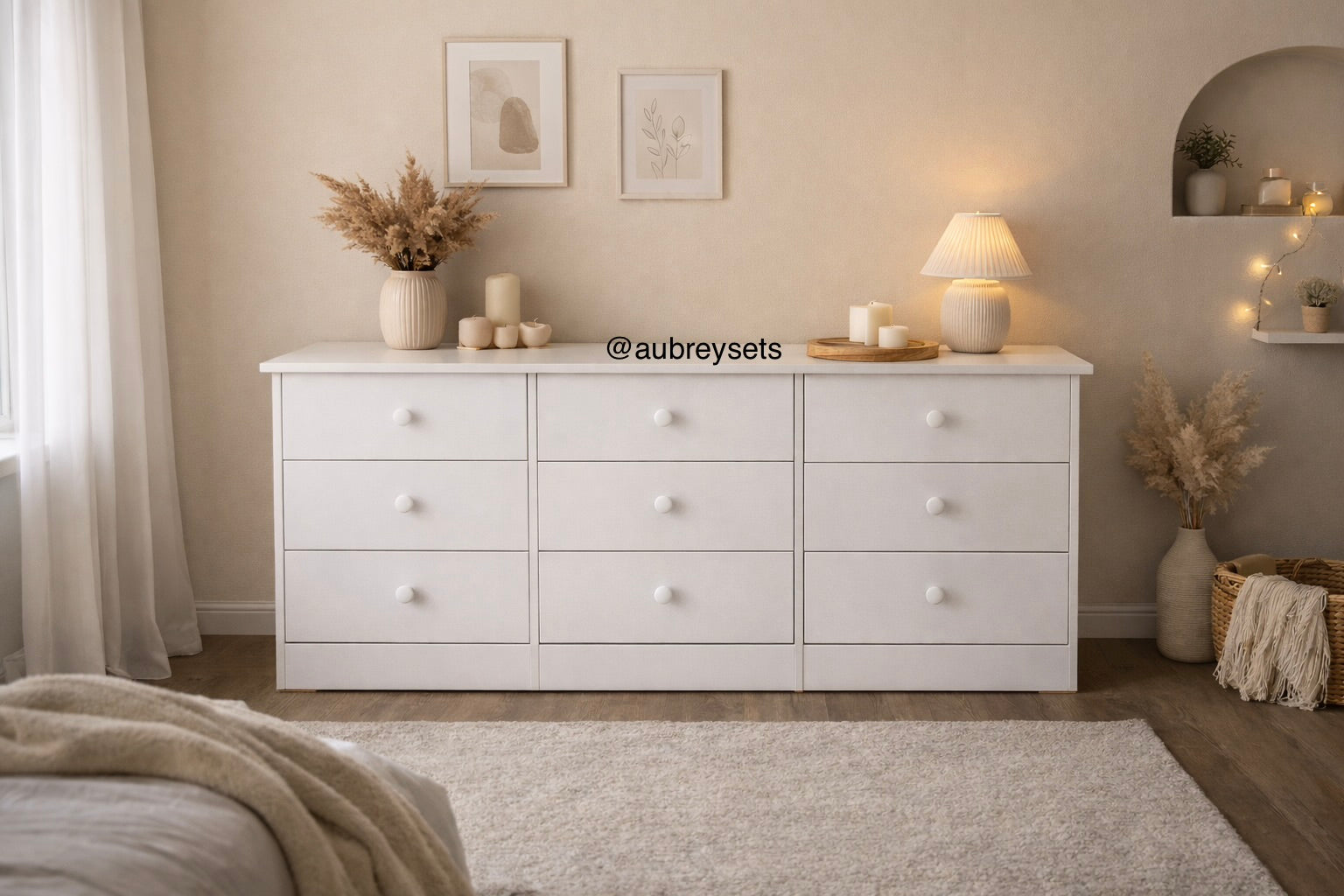 9 drawer dresser