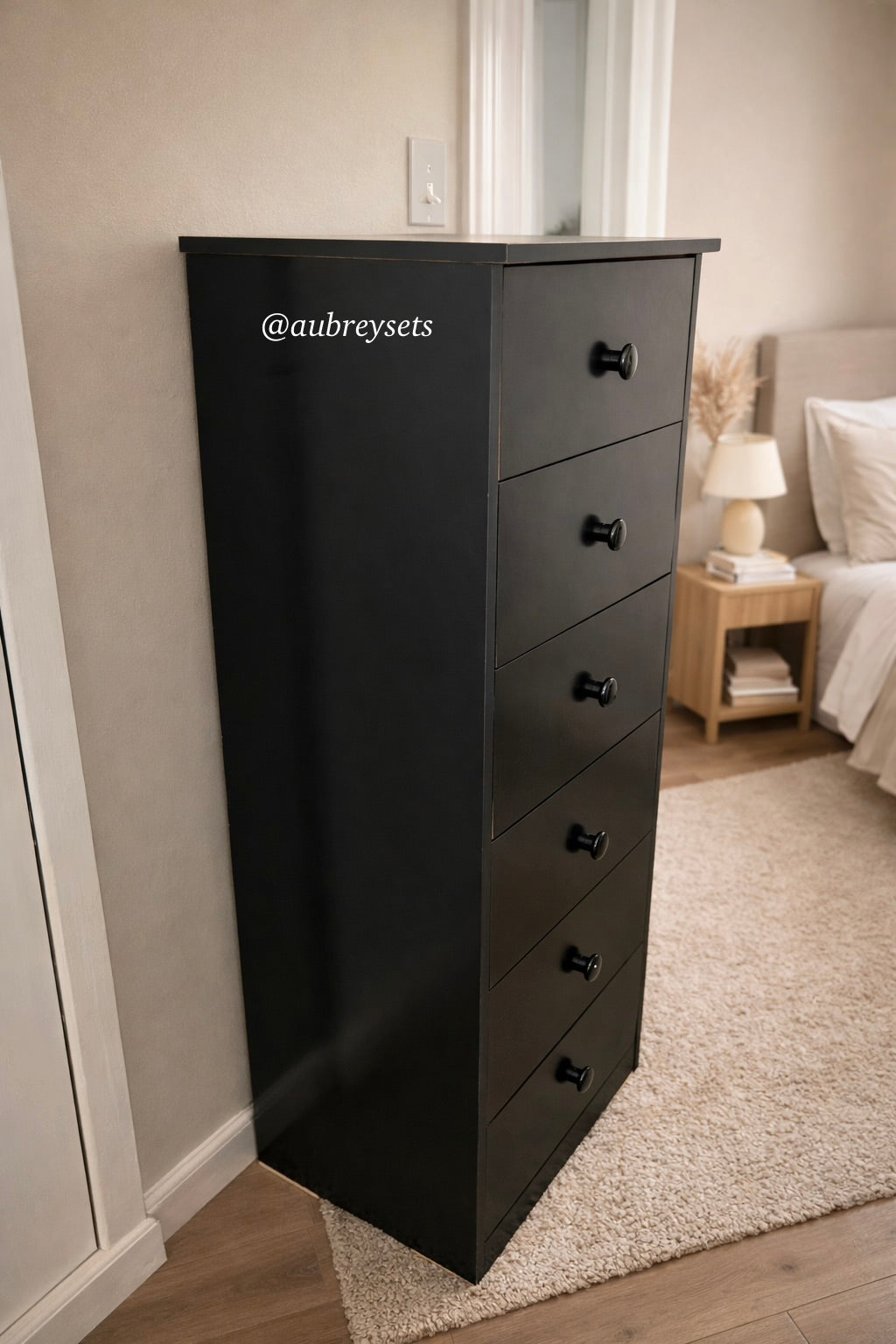 6 drawer slim chest