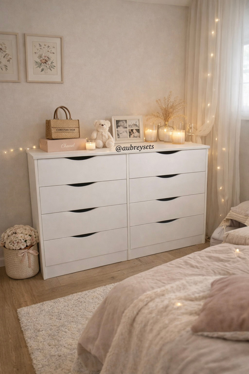 8 drawer dresser cc “55w”