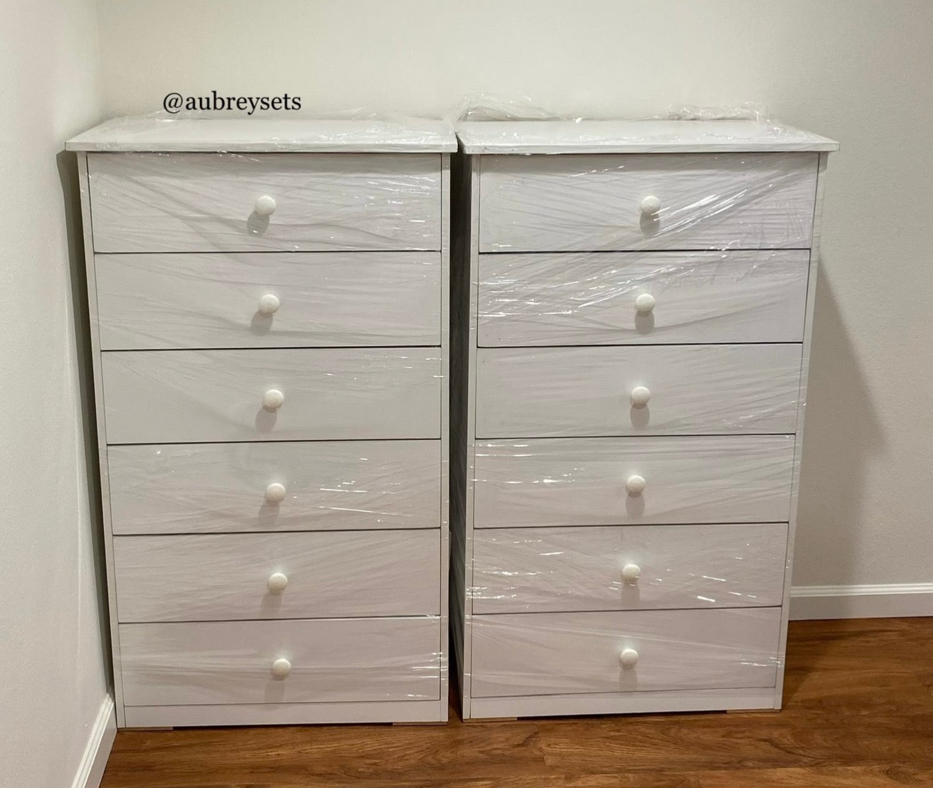 6 drawer chest *130 each