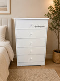5 drawer chest *$120 each