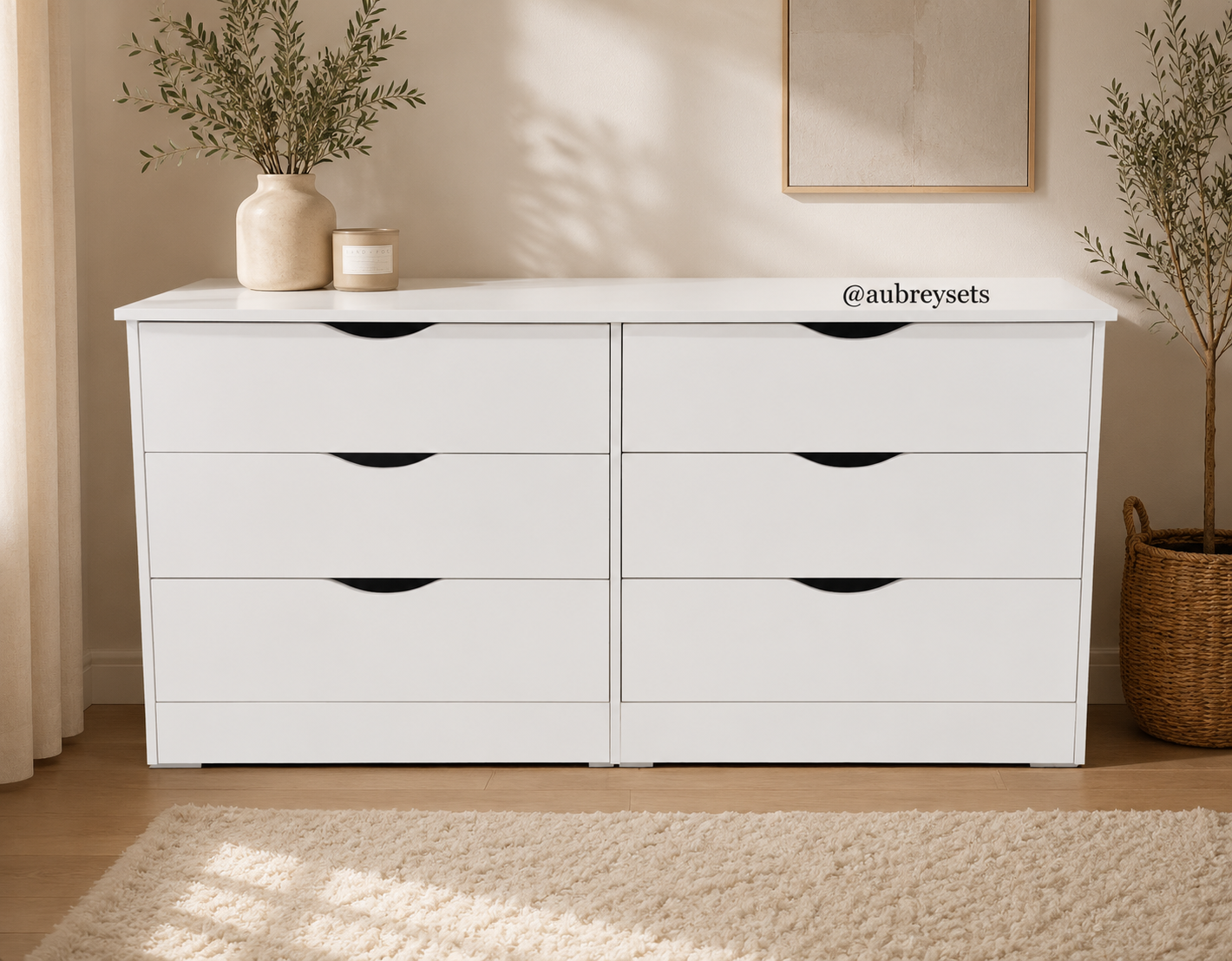 6 drawer dresser
