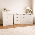 9 drawer dresser with matching 5 drawer chest bundle deal
