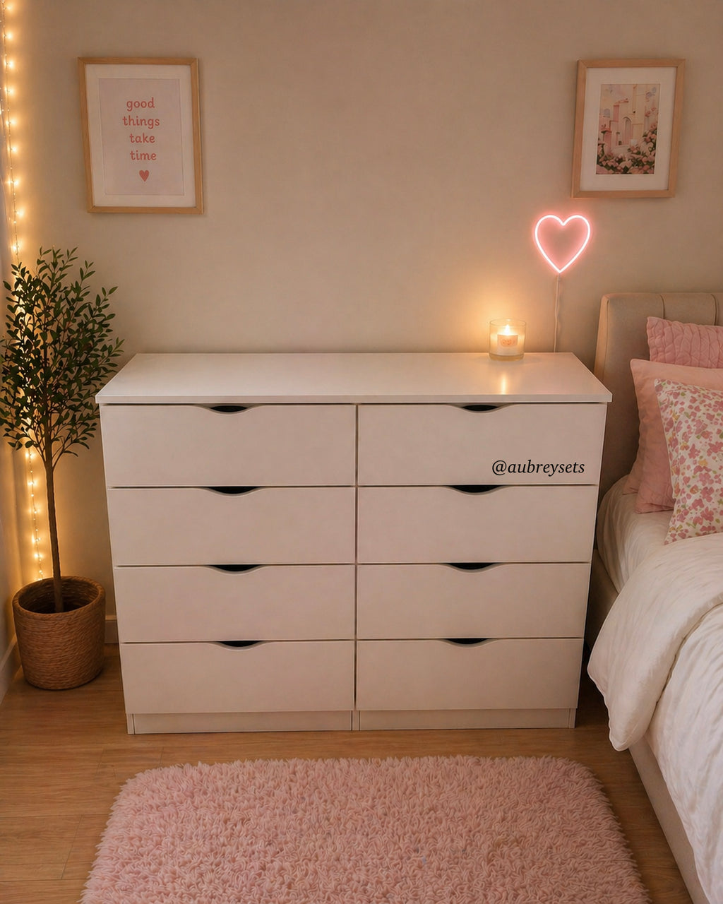 8 drawer dresser