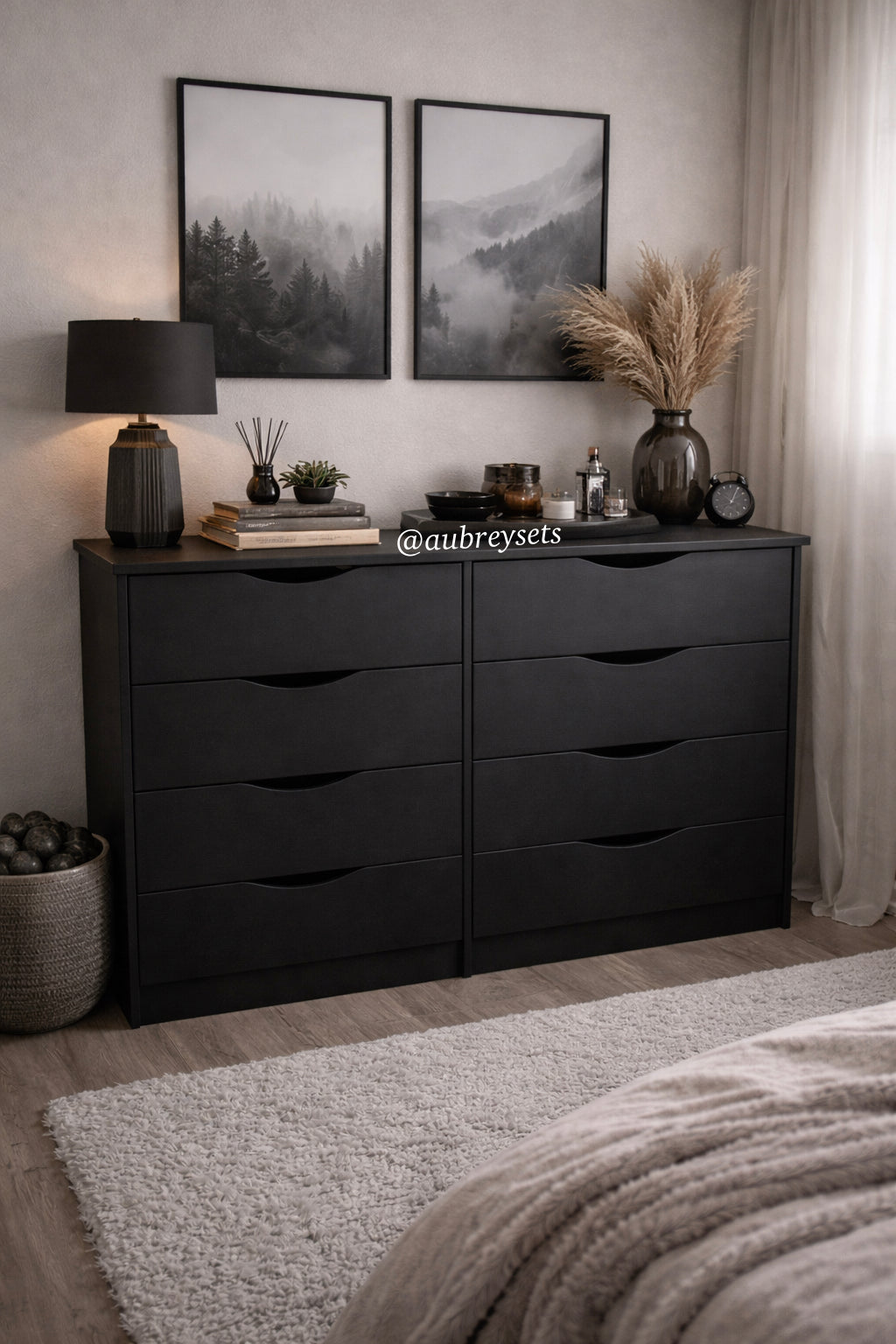 8 drawer dresser cc “55w”